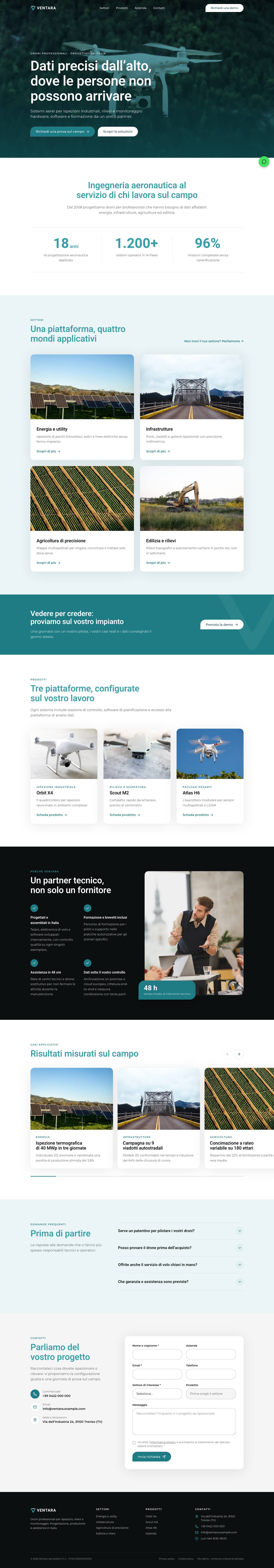 Marea Corporate — homepage completa