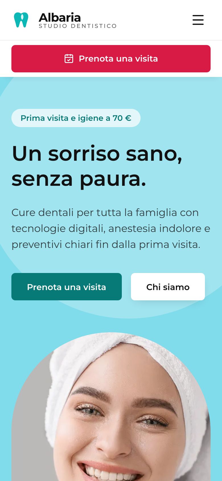 Sereno — demo mobile
